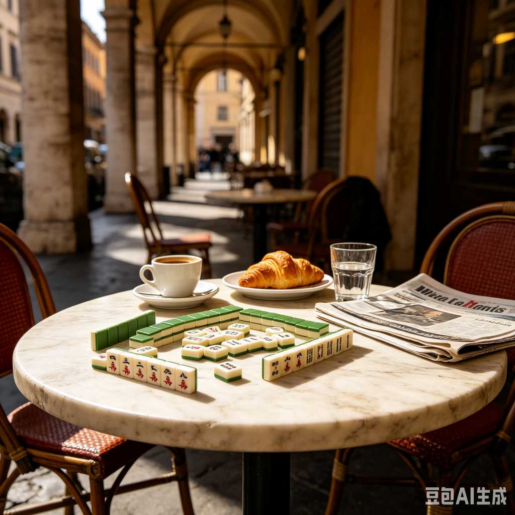 luxury mini mahjong travel set