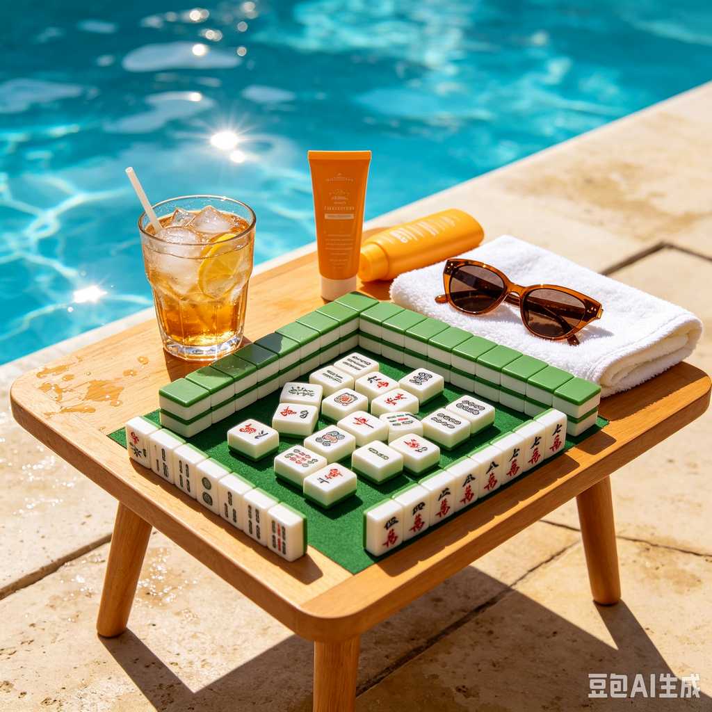 premium resin mahjong tiles