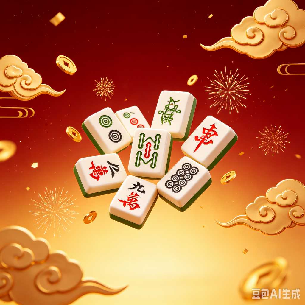 pink crystal mahjong set