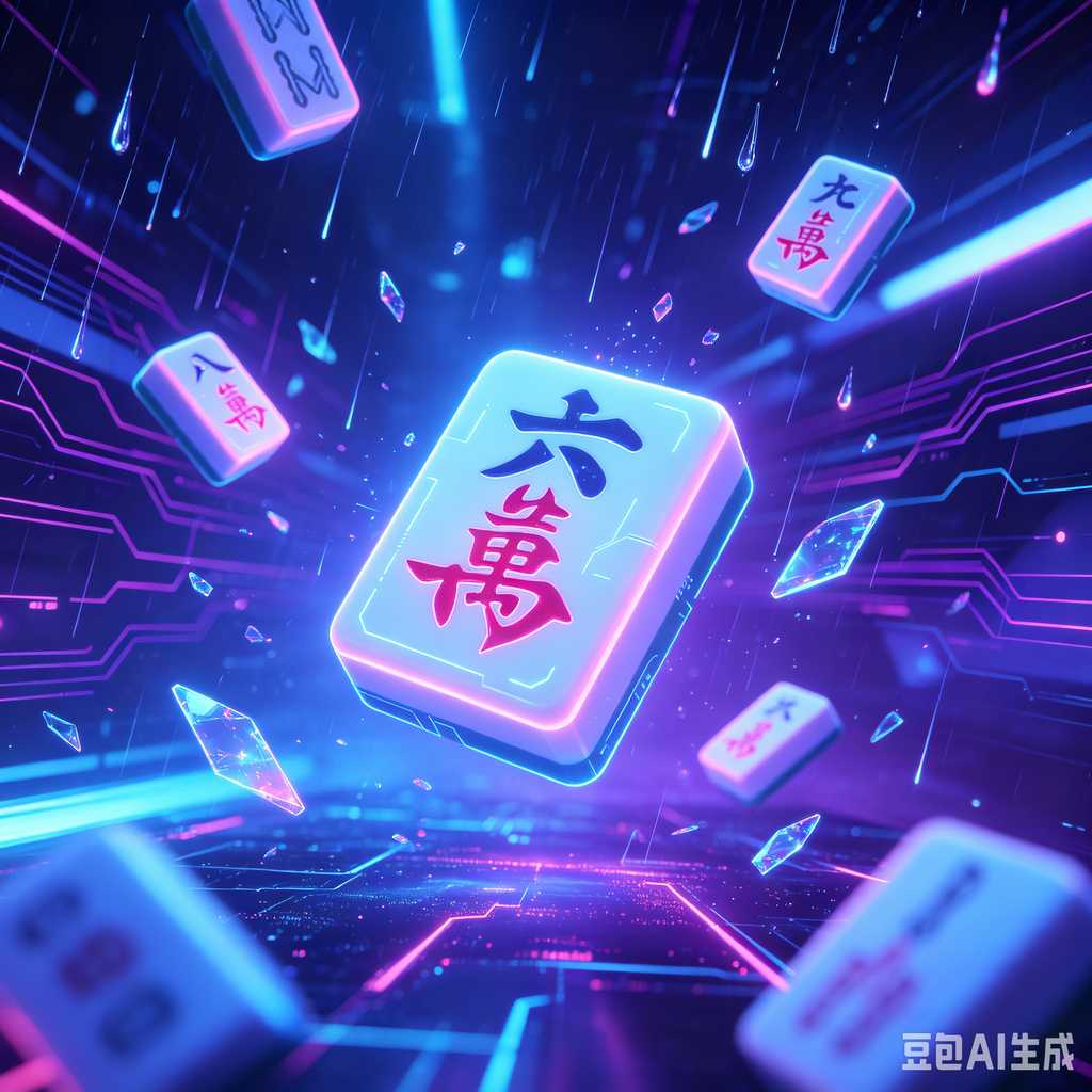 mini mahjong tiles keychain