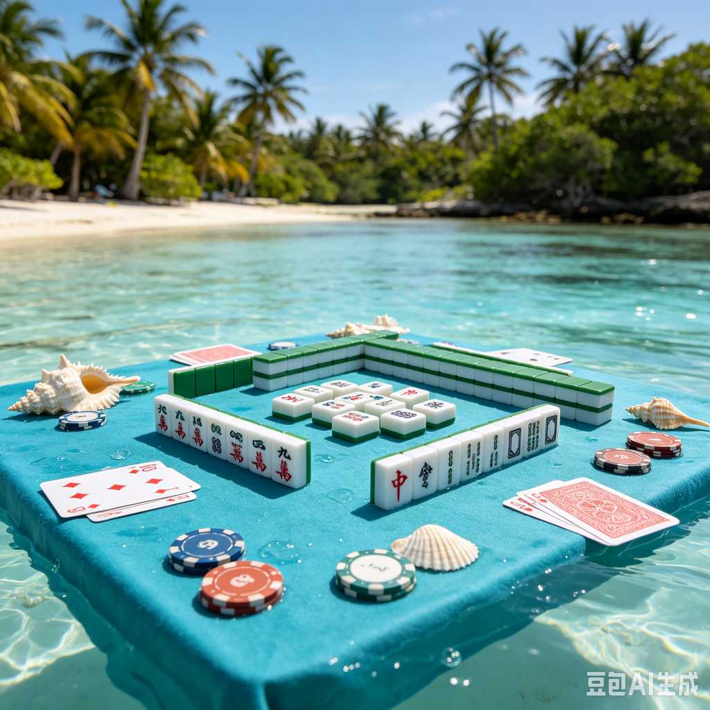 camping mahjong game set